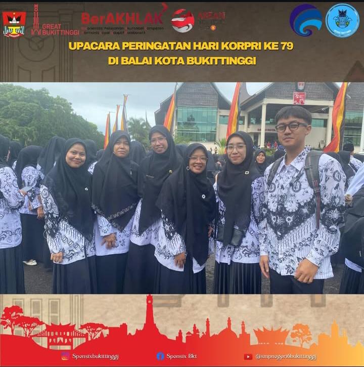 Upacara Peringatan Hari Korpri ke 53 dan HGN ke 79