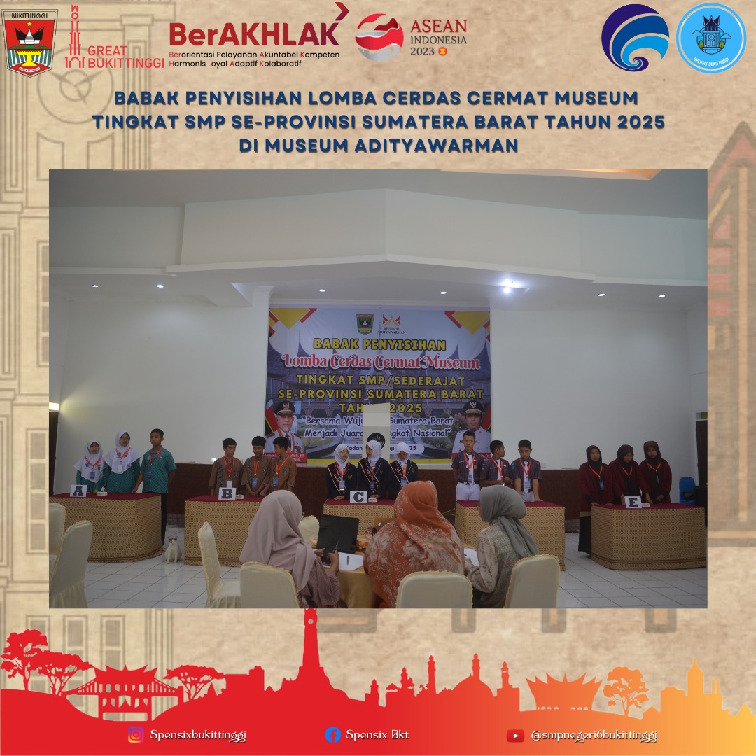 Babak Penyisihan Lomba Cerdas Cermat Museum Tingkat Provinsi